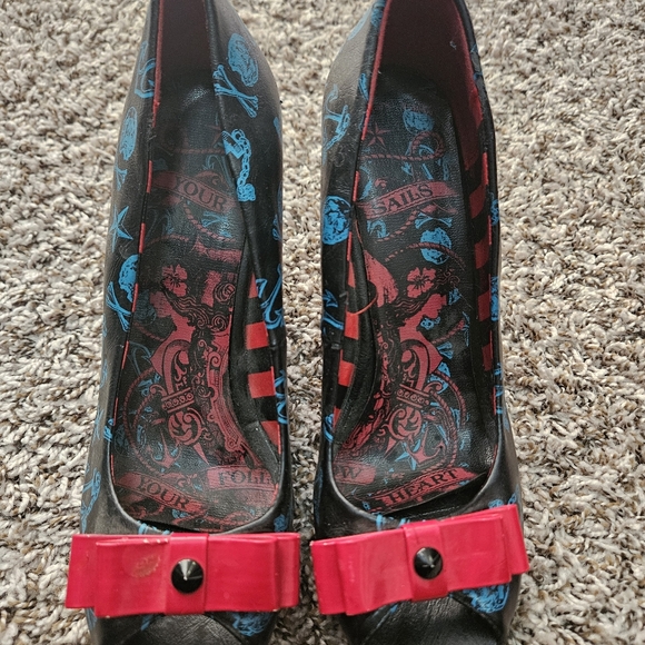 Reserved!! Iron Fist Platform Wedge Heels - Picture 4 of 8